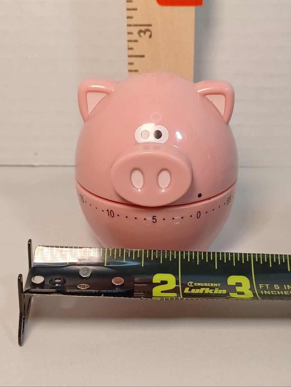 Joie Pink Piggy Kitchen Timer Whimsical Mechanical Timer Adorable Kitchen Decor